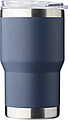 Dvoustěnný cestovní termohrnek z recyklované nerezové oceli 350 ml, modrá