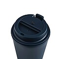 Dvoustěnný izolovaný termohrnek 350 ml, námořní modrá