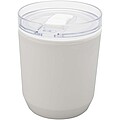 Dvoustěnný kelímek z recyklovaného plastu 180 ml, bílá