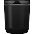 Dvoustěnný kelímek z recyklovaného plastu 180 ml, černá