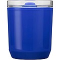 Dvoustěnný kelímek z recyklovaného plastu 180 ml, modrá