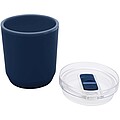 Dvoustěnný kelímek z recyklovaného plastu 180 ml, námořní modrá