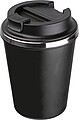Dvoustěnný nerezový termohrnek 350 ml, černá