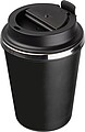 Dvoustěnný nerezový termohrnek 350 ml, černá