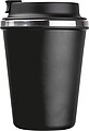 Dvoustěnný nerezový termohrnek 350 ml, černá