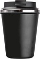 Dvoustěnný nerezový termohrnek 350 ml, černá