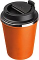 Dvoustěnný nerezový termohrnek 350 ml, oranžová