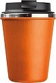 Dvoustěnný nerezový termohrnek 350 ml, oranžová