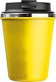 Dvoustěnný nerezový termohrnek 350 ml, žlutá