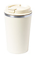 Dvoustěnný nerezový termohrnek, 350ml, béžový