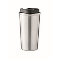 Dvoustěnný nerezový termohrnek, 510ml, stříbrný