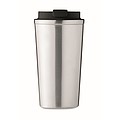 Dvoustěnný nerezový termohrnek, 510ml, stříbrný