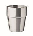 Dvoustěnný pohárek 250 ml, stříbrná