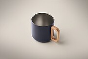 Dvoustěnný termohrnek 350 ml, tmavá námořní modrá