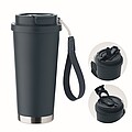 Dvoustěnný termohrnek 500ml, tmavě námořní modrá