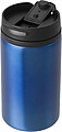 Dvoustěnný termohrnek z nerezové oceli. Objem 300ml. Kobaltově modrá.