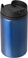 Dvoustěnný termohrnek z nerezové oceli. Objem 300ml. Kobaltově modrá.