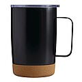 Dvoustěnný vakuový termohrnek 350 ml, černá