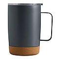Dvoustěnný vakuový termohrnek 350 ml, šedá