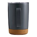 Dvoustěnný vakuový termohrnek 350 ml, šedá