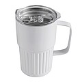Dvoustěnný vakuový termohrnek 450 ml, bílá