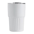 Dvoustěnný vakuový termohrnek 450 ml, bílá