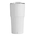Dvoustěnný vakuový termohrnek 600 ml, bílá