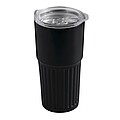 Dvoustěnný vakuový termohrnek 600 ml, černá