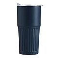 Dvoustěnný vakuový termohrnek 600 ml, modrá