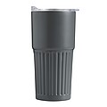 Dvoustěnný vakuový termohrnek 600 ml, šedá