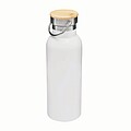 Dvouvrstvá nerezová láhev na pití, 500ml, bílá