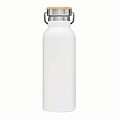 Dvouvrstvá nerezová láhev na pití, 500ml, bílá