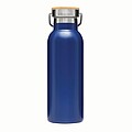 Dvouvrstvá nerezová láhev na pití, 500ml, námořní modrá