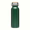 Dvouvrstvá nerezová láhev na pití, 500ml, zelená