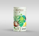 EVOLTA Tarlton Green Love Pina Colada papír 100 g - zelený čaj, ochucený, aromatizovaný, sypaný