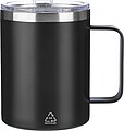 FERHAR Dvoustěnný termohrnek z nerezové oceli, 300 ml, černá
