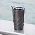 FIER Cestovní termohrnek BrandCharger, 400 ml, gunmetal