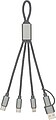FIOSAL Ultra-silný nabíjecí kabel BrandCharger, gun metal