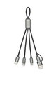 FIOSAL Ultra-silný nabíjecí kabel BrandCharger, gun metal