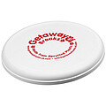 Frisbee z recyklovaného plastu, bílé