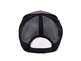 GEITA pětipanelová kšiltovka ve stylu snapback, vínová