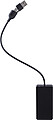 Hliníkový USB hub, černý