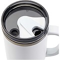 Hrnek s brčkem 1200ml, bílá