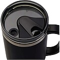 Hrnek s brčkem 1200ml, černá