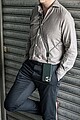 ISAMIN Šňůrka na telefon BrandCharger, gun metal