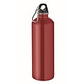Jednostěnná láhev 1000 ml, červená
