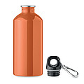 Jednostěnná láhev 500 ml, oranžová