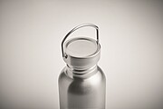 Jednostěnná láhev 500ml, stříbrná