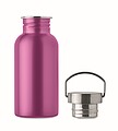 Jednostěnná láhev 500ml, tmavě růžová