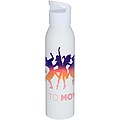 Jednostěnná láhev na vodu z recyklované nerezové oceli 650ml, bílá